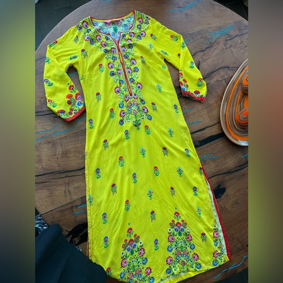 Manish Arora Punjabi kurta with sequin details lengha- US size 2 Indian size 34 - Picture 3 of 10